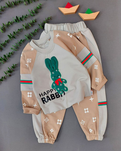 ست بلوز و شلوار خواهر برادری جذاب رابیت